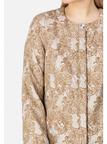 Große Größen HELMIDGE Kurzjacke Ohne Kragen In Beige Günstig Kaufen – Bild 2