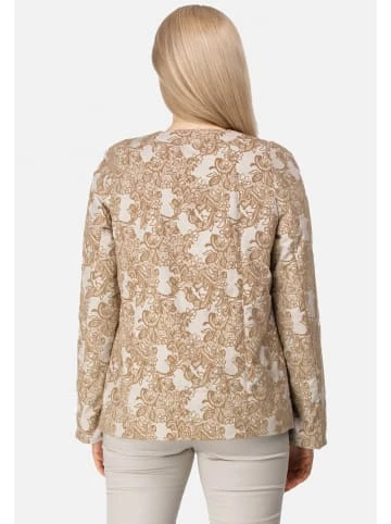 Große Größen HELMIDGE Kurzjacke Ohne Kragen In Beige Günstig Kaufen – Bild 5