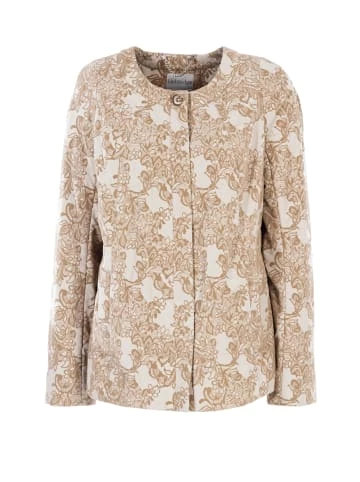 Große Größen HELMIDGE Kurzjacke Ohne Kragen In Beige Günstig Kaufen – Bild 6