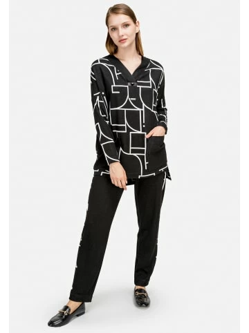 Große Größen HELMIDGE Langarmbluse Bluse In Schwarz Günstig Kaufen