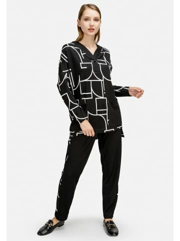 Große Größen HELMIDGE Langarmbluse Bluse In Schwarz Günstig Kaufen – Bild 2