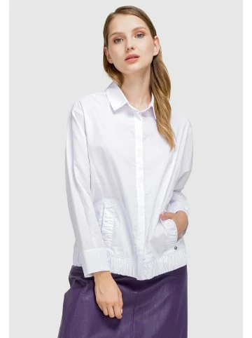 Große Größen HELMIDGE Langarmbluse Bluse In Weiss Günstig Kaufen – Bild 2