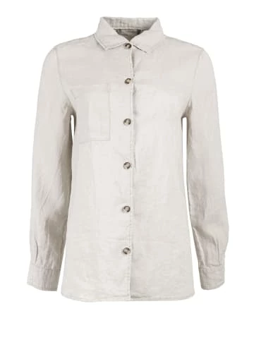 Große Größen HELMIDGE Langhemdbluse Leinen In Beige Günstig Kaufen – Bild 6