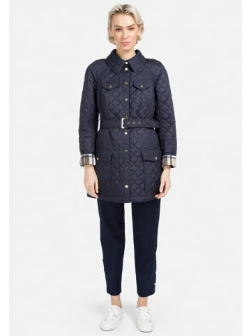 Große Größen HELMIDGE Langjacke Langejacke In Dunkel Blau Günstig Kaufen