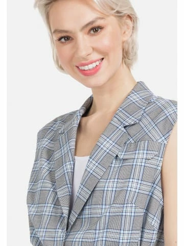 Große Größen HELMIDGE Longblazer Longblazer In Grau Hellblau Günstig Kaufen – Bild 2