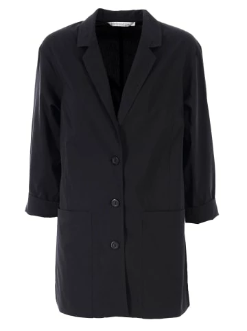 Große Größen HELMIDGE Longblazer Mit Reverskragen In Schwarz Günstig Kaufen – Bild 7