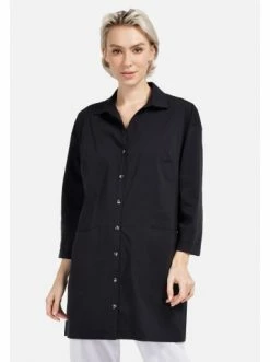 Große Größen HELMIDGE Longbluse Langbluse In Schwarz Günstig Kaufen