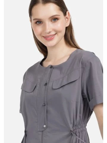 Große Größen HELMIDGE Maxikleid Maxikleid In Dunkel Grau Günstig Kaufen – Bild 4