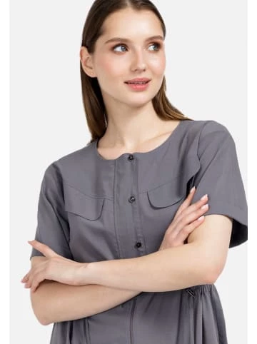 Große Größen HELMIDGE Maxikleid Maxikleid In Dunkel Grau Günstig Kaufen – Bild 5