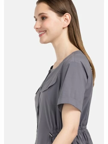 Große Größen HELMIDGE Maxikleid Maxikleid In Dunkel Grau Günstig Kaufen – Bild 6