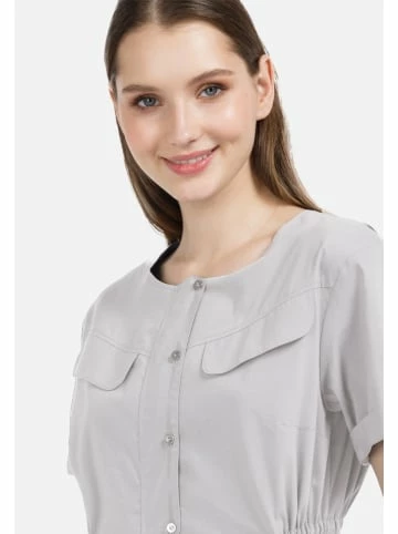 Große Größen HELMIDGE Maxikleid Maxikleid In Hellgrau Günstig Kaufen – Bild 4