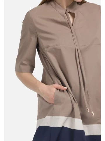 Große Größen HELMIDGE Midi-Kleid In A-Linie In Beige Günstig Kaufen – Bild 3