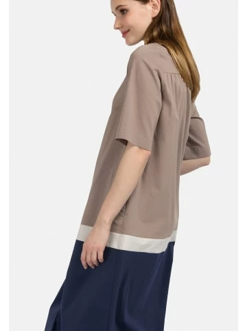 Große Größen HELMIDGE Midi-Kleid In A-Linie In Beige Günstig Kaufen – Bild 4