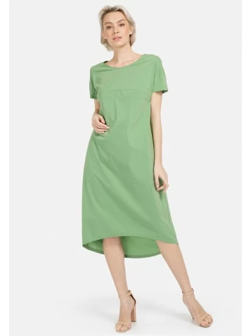 Große Größen HELMIDGE Midi-Kleid In A-Linie In Hellgrun Günstig Kaufen – Bild 4
