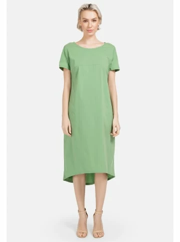 Große Größen HELMIDGE Midi-Kleid In A-Linie In Hellgrun Günstig Kaufen