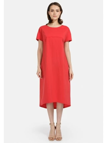 Große Größen HELMIDGE Midi-Kleid In A-Linie In Rot Günstig Kaufen