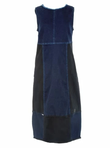 Große Größen HELMIDGE Midikleid Denimkleid In Blau Schwarz Günstig Kaufen – Bild 7