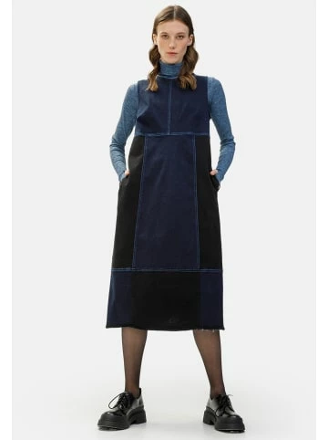 Große Größen HELMIDGE Midikleid Denimkleid In Blau Schwarz Günstig Kaufen