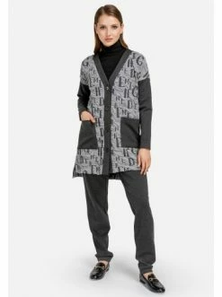 Pullover & Cardigans HELMIDGE Pullover Cardigan In Grau Günstig Kaufen