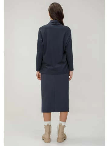 Pullover & Cardigans HELMIDGE Pullover Kurzer Rollkragen In Blau Günstig Kaufen – Bild 2