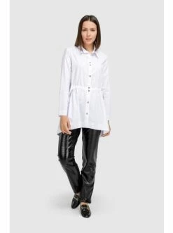 Große Größen HELMIDGE Shirtbluse Bluse In Weiss Günstig Kaufen