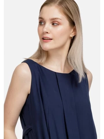 Große Größen HELMIDGE Sommerkleid ärmellos In Blau Günstig Kaufen – Bild 2
