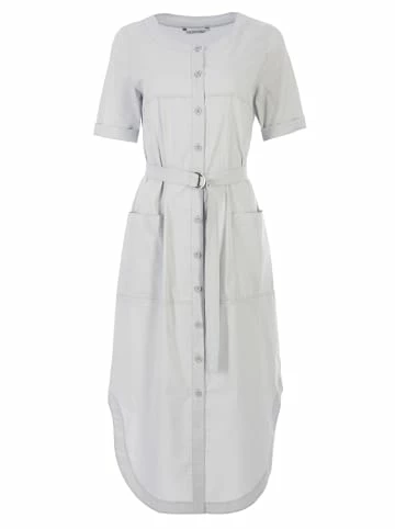 Große Größen HELMIDGE Sommerkleid Im Blusenstil In Hellgrau Günstig Kaufen – Bild 7