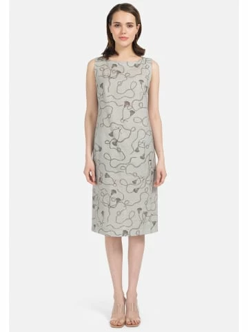 Große Größen HELMIDGE Sommerkleid Midikleid In Beige Günstig Kaufen