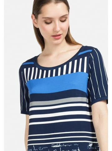 Große Größen HELMIDGE Sommerkleid Midikleid In Blau Günstig Kaufen – Bild 5