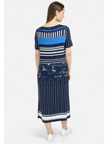Große Größen HELMIDGE Sommerkleid Midikleid In Blau Günstig Kaufen – Bild 6
