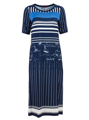 Große Größen HELMIDGE Sommerkleid Midikleid In Blau Günstig Kaufen – Bild 7