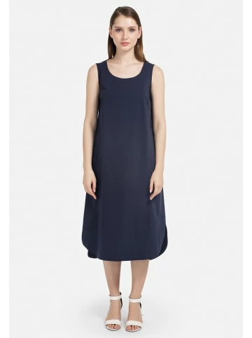Große Größen HELMIDGE Sommerkleid Midikleid In Dunkel Blau Günstig Kaufen