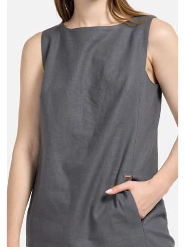 Große Größen HELMIDGE Sommerkleid Midikleid In Dunkel Grau Günstig Kaufen – Bild 4