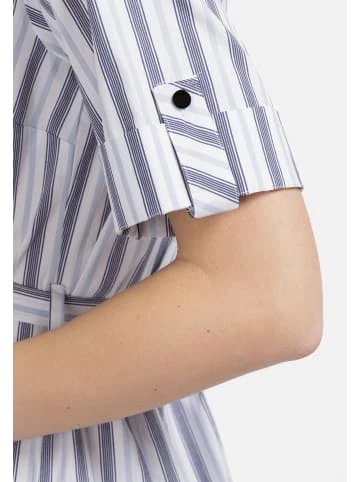 Große Größen HELMIDGE Sommerkleid Mit Polo-Kragen In Weiss Günstig Kaufen – Bild 2