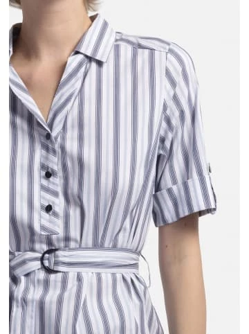 Große Größen HELMIDGE Sommerkleid Mit Polo-Kragen In Weiss Günstig Kaufen – Bild 4