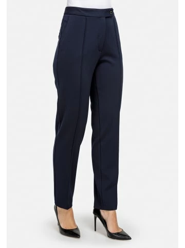 Große Größen HELMIDGE Stoffhose Pants In Dunkel Blau Günstig Kaufen