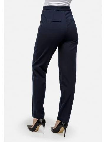 Große Größen HELMIDGE Stoffhose Pants In Dunkel Blau Günstig Kaufen – Bild 2