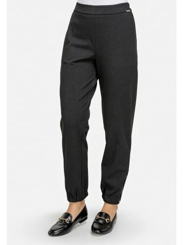 Große Größen HELMIDGE Stoffhose Pants In Dunkel Grau Günstig Kaufen