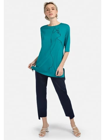 Große Größen HELMIDGE T-Shirt T-Shirt In Aquamarin Günstig Kaufen – Bild 2