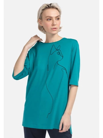 Große Größen HELMIDGE T-Shirt T-Shirt In Aquamarin Günstig Kaufen