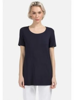 Große Größen HELMIDGE T-Shirt T-Shirt In Dunkel Blau Günstig Kaufen