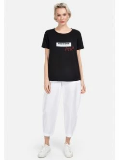 Große Größen HELMIDGE T-Shirt T-Shirt In Schwarz Günstig Kaufen