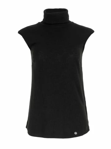 Große Größen HELMIDGE Top Ärmelloser Rollkragen In Schwarz Günstig Kaufen – Bild 5