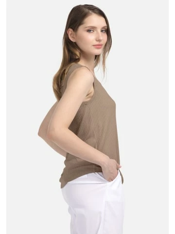 Große Größen HELMIDGE Top Bluse In Beige Günstig Kaufen – Bild 2
