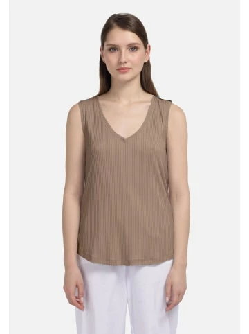 Große Größen HELMIDGE Top Bluse In Beige Günstig Kaufen