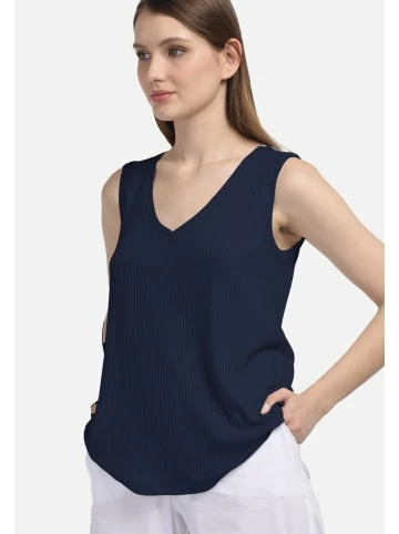 Große Größen HELMIDGE Top Bluse In Blau Günstig Kaufen – Bild 3