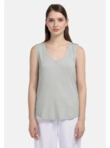 Große Größen HELMIDGE Top Bluse In Hellgrau Günstig Kaufen