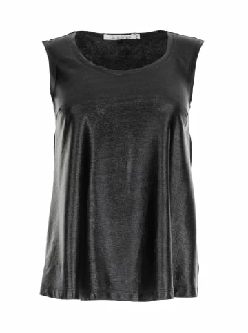 Große Größen HELMIDGE Top Schwarzer Glanz In Schwarz Günstig Kaufen – Bild 5