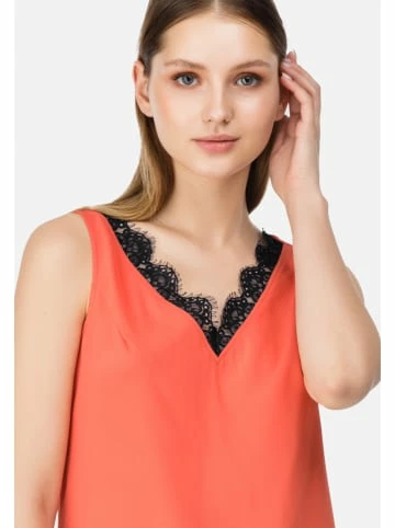 Große Größen HELMIDGE Top Top In Orange Günstig Kaufen – Bild 2