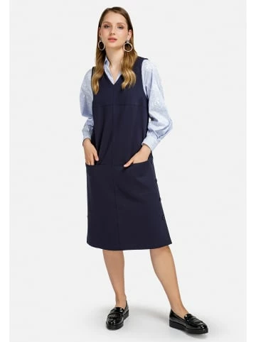 Große Größen HELMIDGE Trägerkleid Sundress In Dunkel Blau Günstig Kaufen